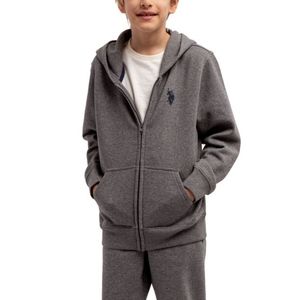NWT U.S. Polo Assn. Boys Fleece Hoodie, Size 10/12